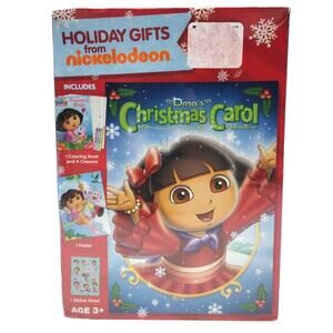 Dora the Explorer: Dora's Christmas Carol Holiday Adventure (DVD) New Sealed